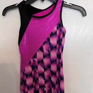 Gymnastics girls one suit
